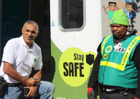 Muneeb Hendricks and a PSO