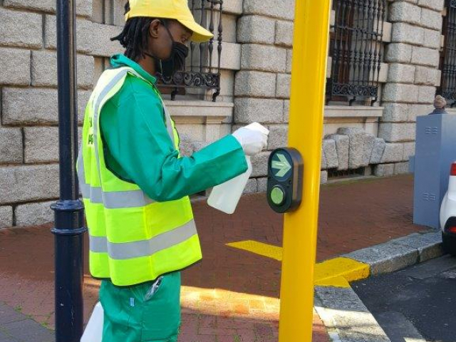 Urban Sanitiser Ambassadors in the CBD