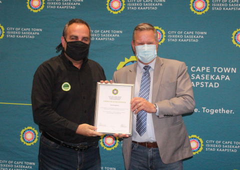 CCID CEO Tasso Evangelinos is bestowed a Mayoral Civic Award