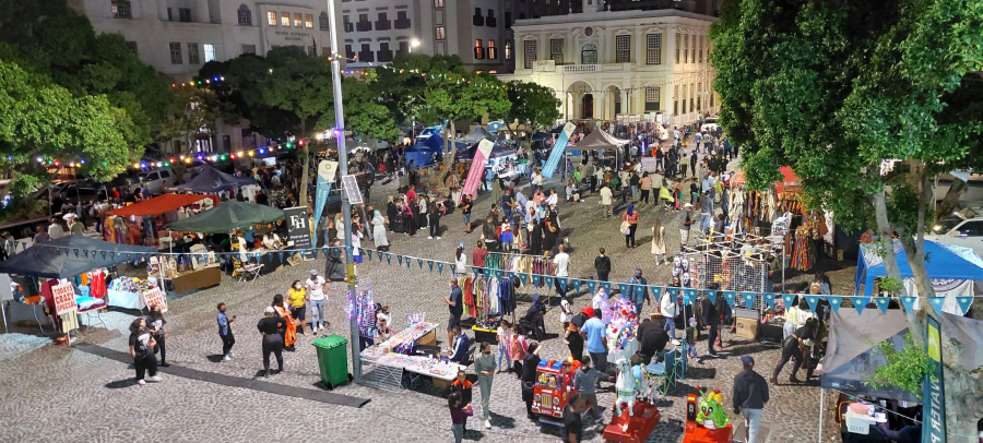 Night Market on Greenmarket Square